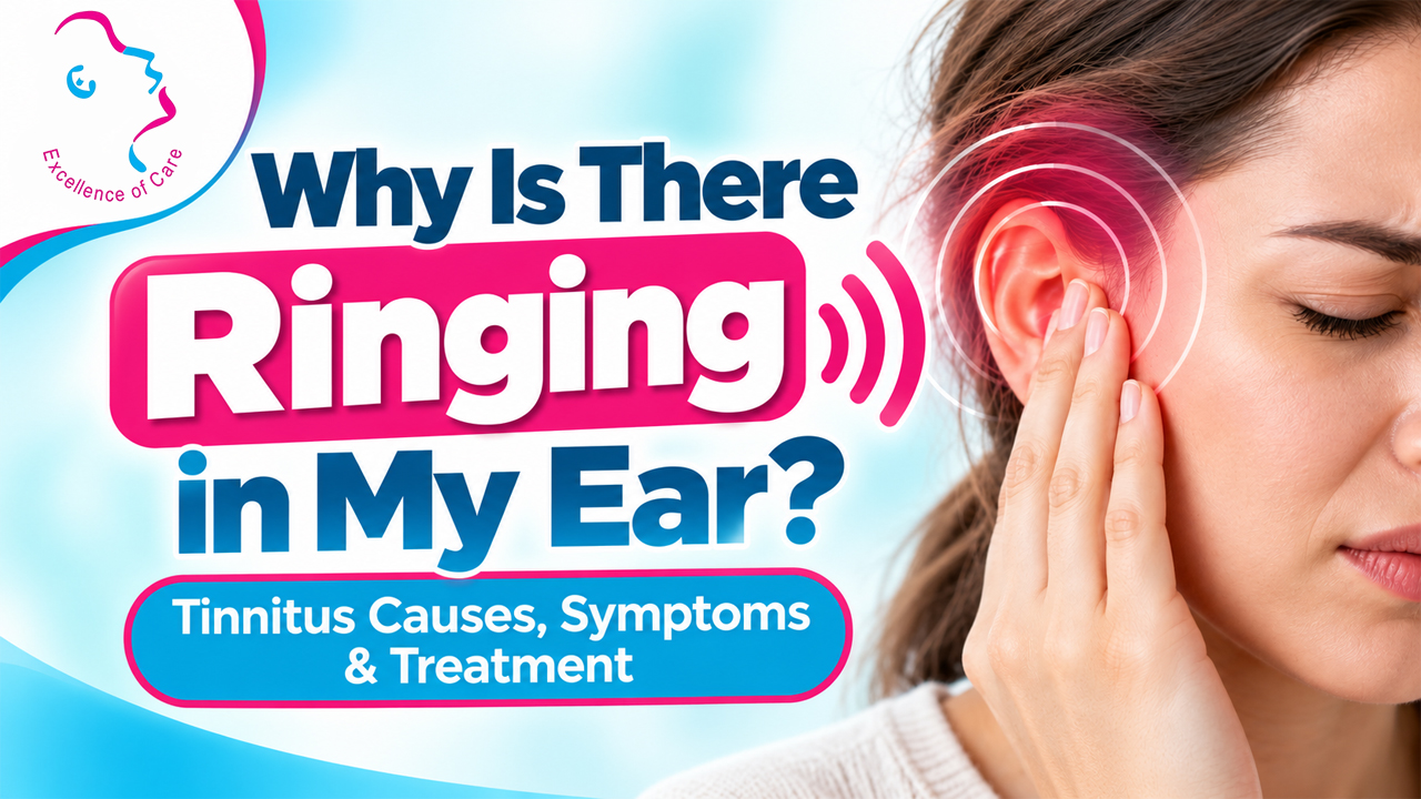 Why Is There Ringing in My Ear? Tinnitus Causes, Symptoms & Treatment